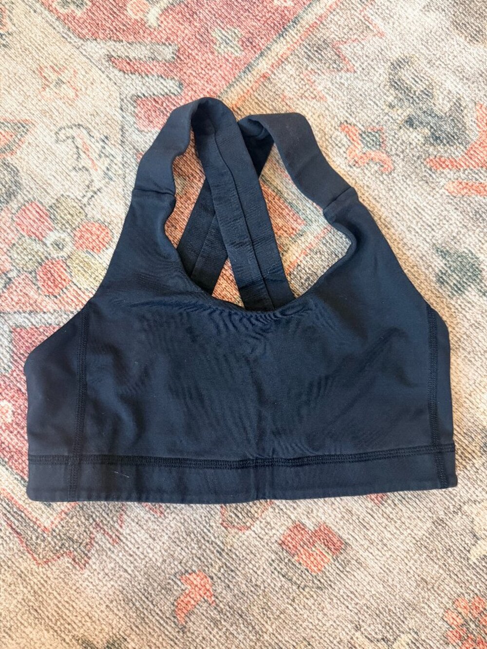 Lululemon Black Sports Bra Size 6